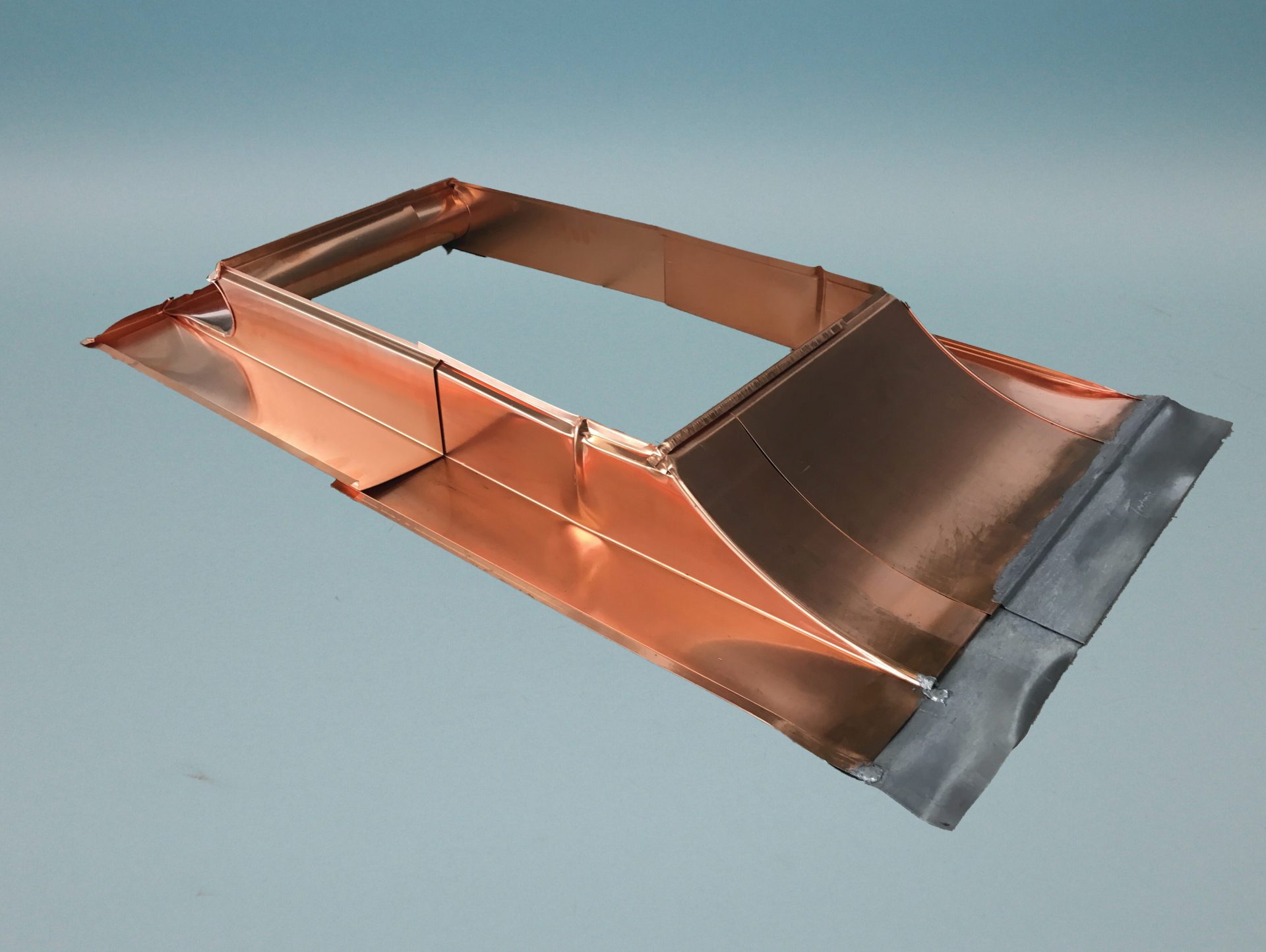 Kaminverwahrung Kamineinfassung Kupfer - Größe: Größe 1